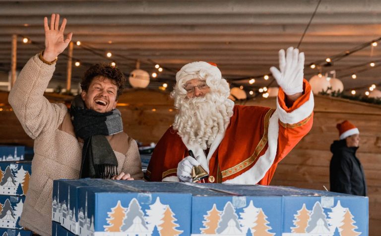Thibaud van No Waste Army en de kerstman